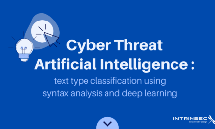 Cyber Threat Artificial Intelligence: text type classification using syntax analysis and deep learning