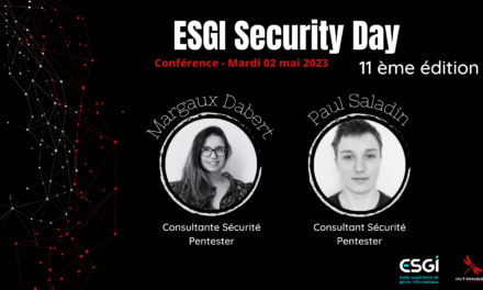 ESGI Security Day – 11e édition – Mardi 02 mai 2023